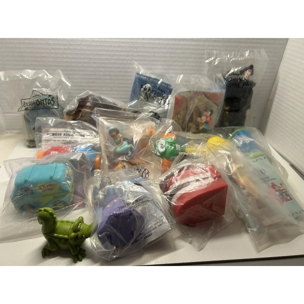 Vintage  1990's Burger King  Kids Club Toys Lot of 13 Collectible Figures G50